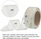 1.5 Inch Wide Star Organza Sheer Wired Ribbon Sparkly Chiffon Ribbon 20 Yard Cream White for Gift Wrapping Bow Wedding Bouquet Christmas